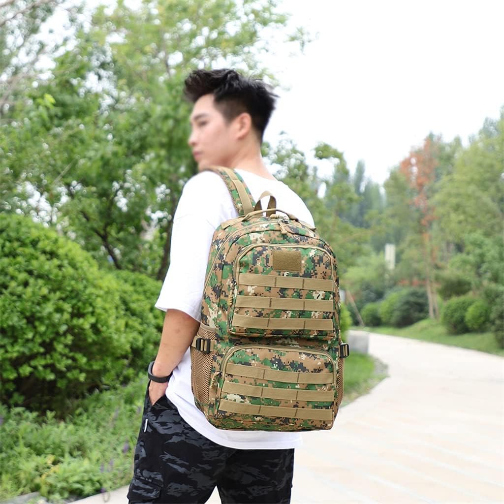 35L Mountaineering Camo Backpack Camping Hiking Travel Outdoor Sports Bag