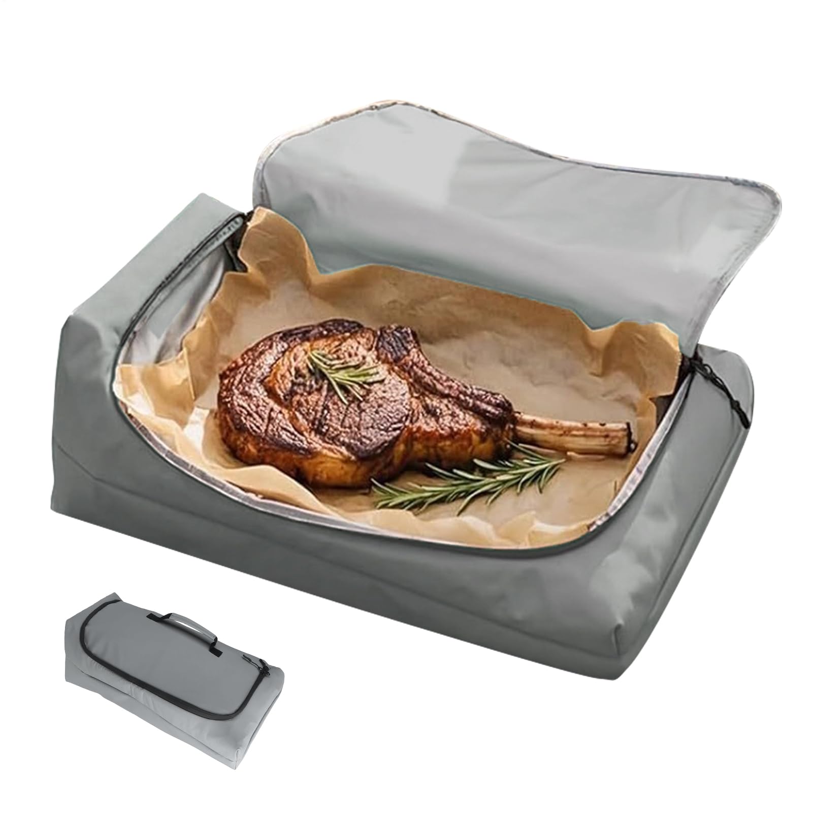 Narzędzie do grillowania soków – narzędzie Bbq Accessory Tool, kocyk z zachowaniem ciepła, przetarciem mięsa i sokiem, idealne na imprezę, do restauracji, kuchni, na kemping, urodziny, wieprzowina