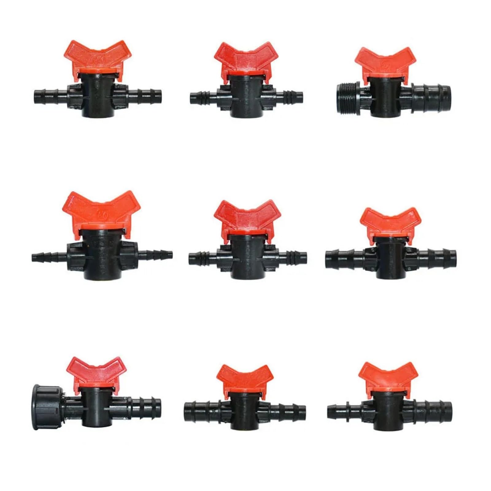 Llave de paso para manguera de goteo ideal para optimizar el riego de huertos y terrazas
