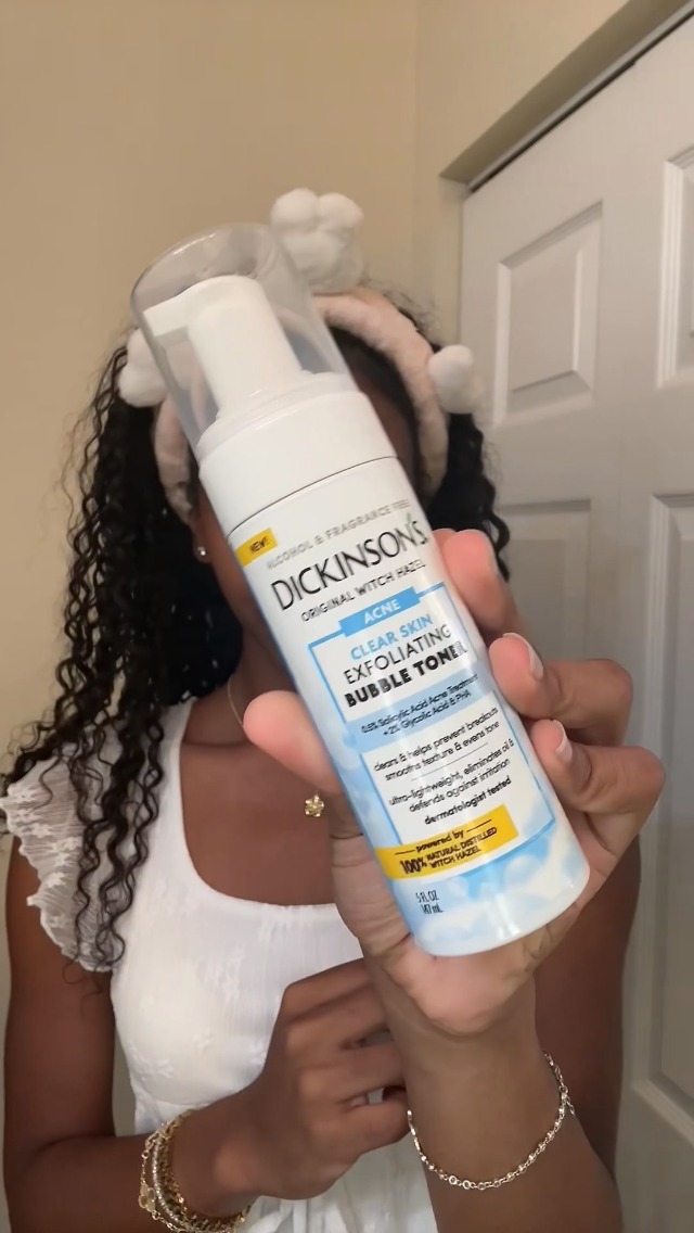 Amazon.com: Dickinson's Witch Hazel Acne Foam Cleanser with 2