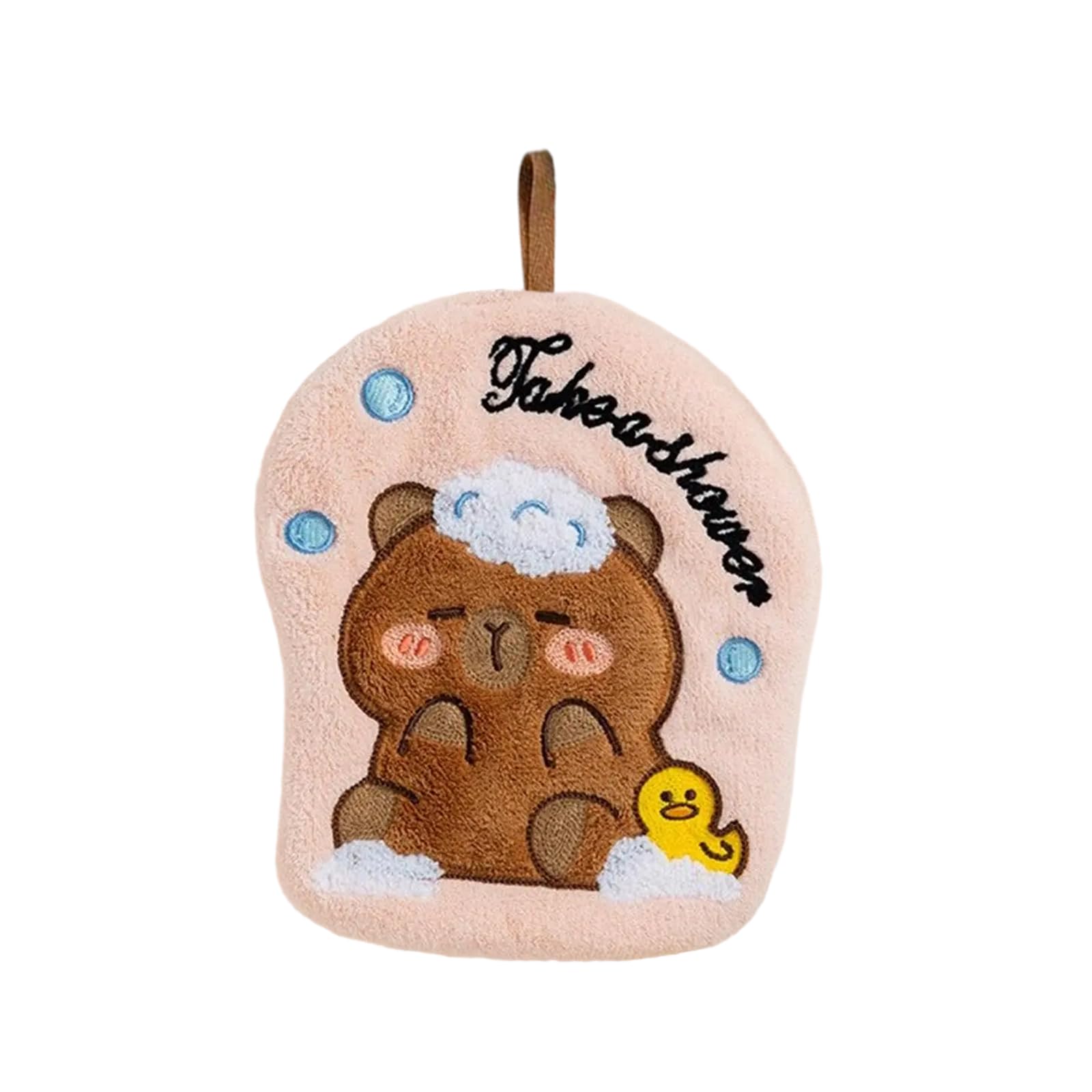 Hsioluted Adorable Animal Hand Towel Plushes Fabric Cleaning Rag Absorption Great for Kitchens Bathrooms Soft Absorbent Towel