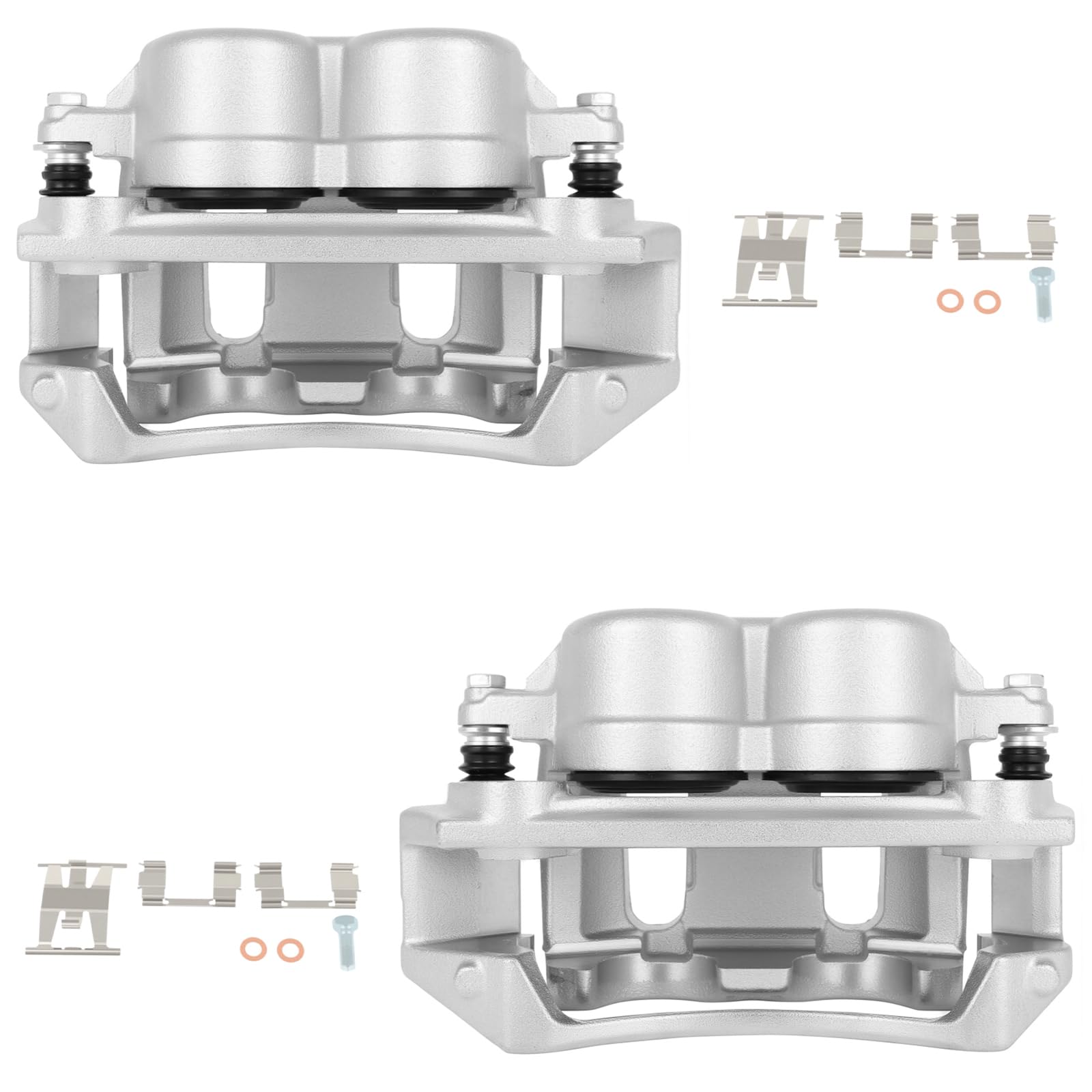 SCITOO 18B4751 18B4750 Front Brake Calipers Fit For Ford For F-150 1999-2003,For F-150 Heritage 2004,For Lobo 1999-2004,For Lincoln For Blackwood 2002-2003, Disc Brake Caliper Assemblies,2PCS