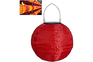 Durable Waterproof 12 Inch Solar Powered Lanterns