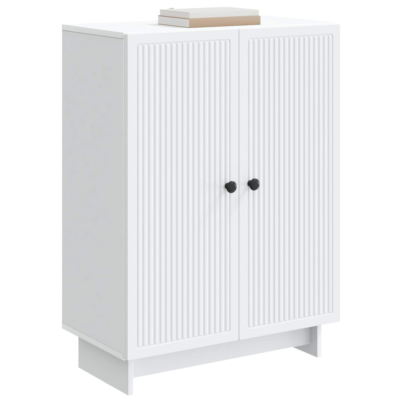 Credenza bianca, 66 x 34,5 x 90 cm, in legno