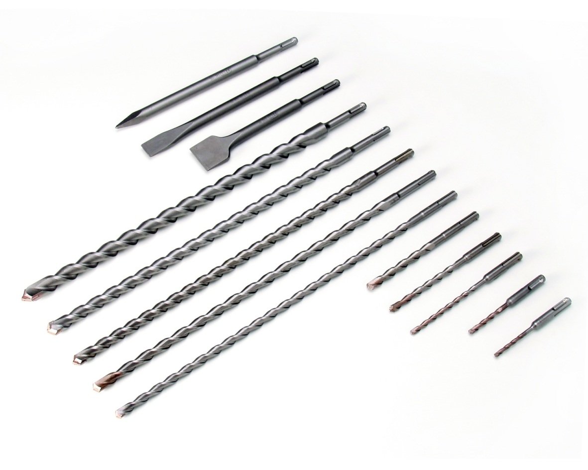 Dewalt SDSPLUSSETDE SDSPlus Hammer Drill/Chisel Set 13 Pcs Amazon