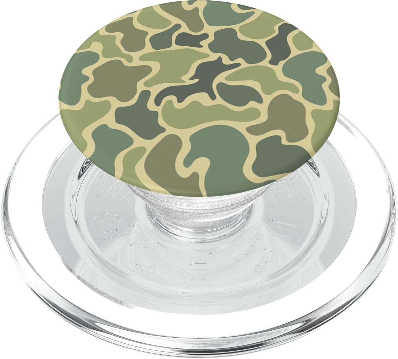 FrogSkin Duck Camo Vintage Camouflage PopSockets MagSafe PopGrip for iPhone