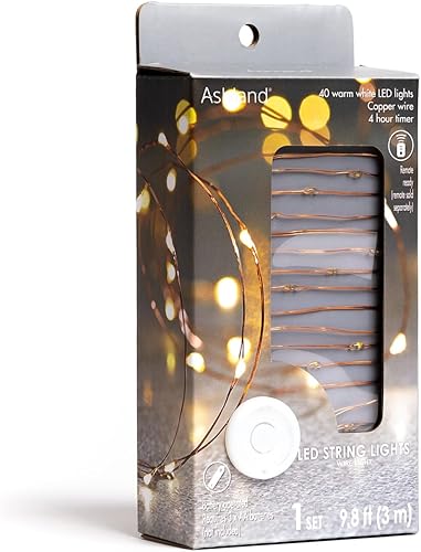 Miniatura 4 de Ashland Michaels Paquete de 12 unidades 40 unidades de alambre de cobre blanco cálido