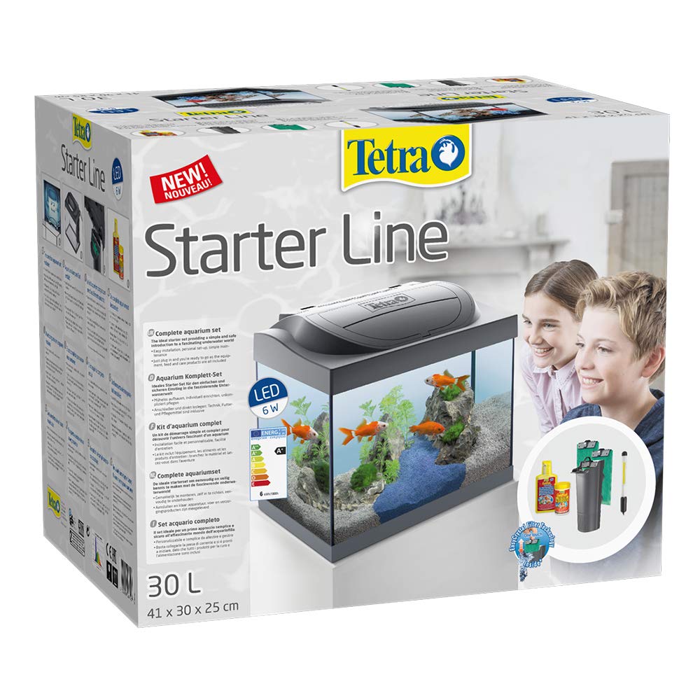 Tetra Starterline LED Goldfish Acquario, 30 L
