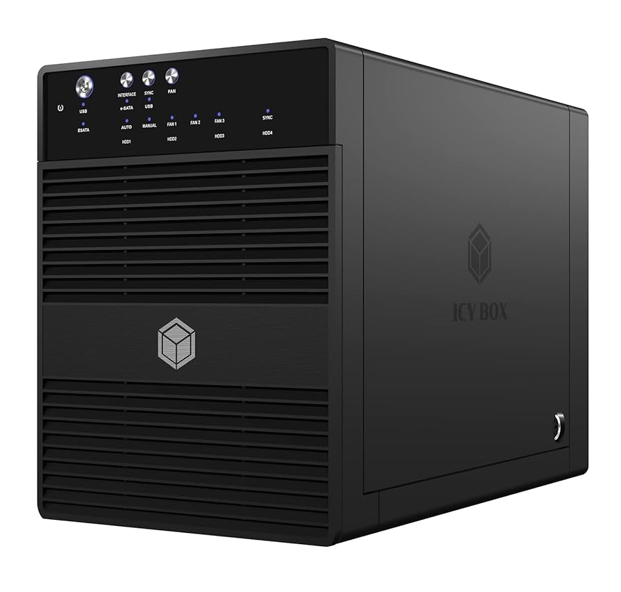 Amazon.com: IcyBox IB-3640SU3 External 4 Bay JBOD System for