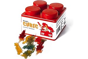 Magic CUBIC Dinosaur Gummies Fruit Snacks: A Treat that Spark Imagination and Sweeten Moments