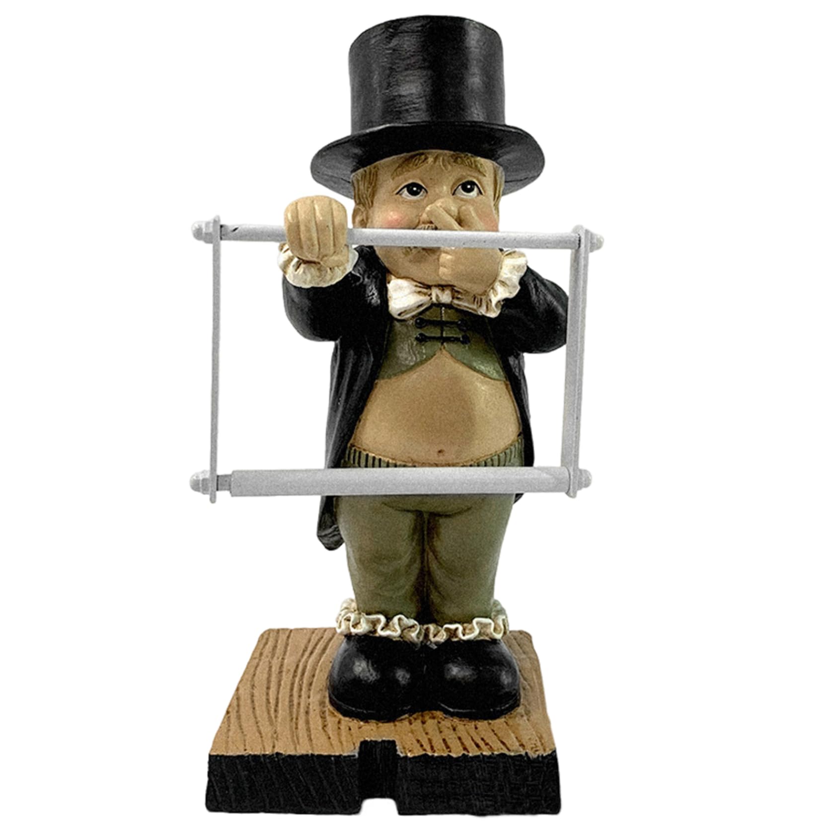 Toilet Butler drôle en résine, le cadeau insolite de crémaillère parfait