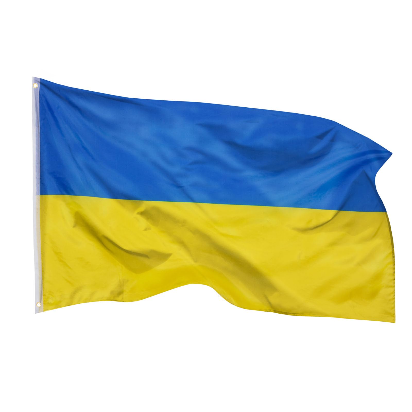 Aricona Ukraine Flagge 90x150cm - wetterbeständige Fahne mit Messingösen, 100% Polyester, robuste Doppelnaht & in lebendigen Farben - ideal für Flaggen-Liebhaber, Ukrainer & Freunde