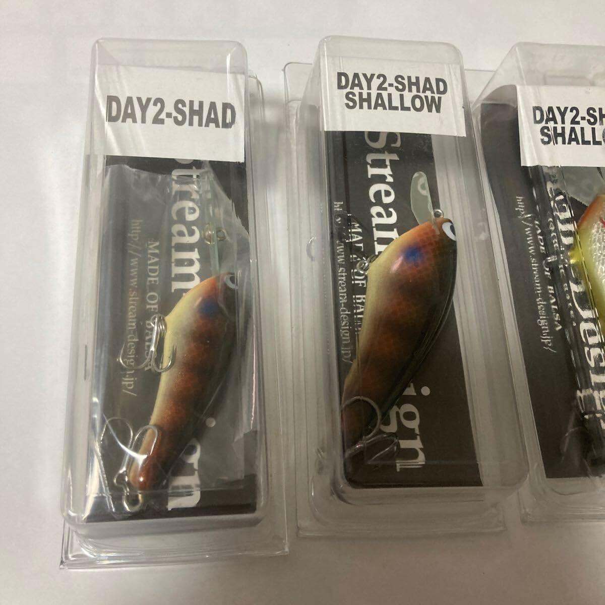 ストリームデザイン　DAY2SHAD 中古3点SET ストリームデザイン DAY2SHAD 中古3点SET 2025年最新】KTW