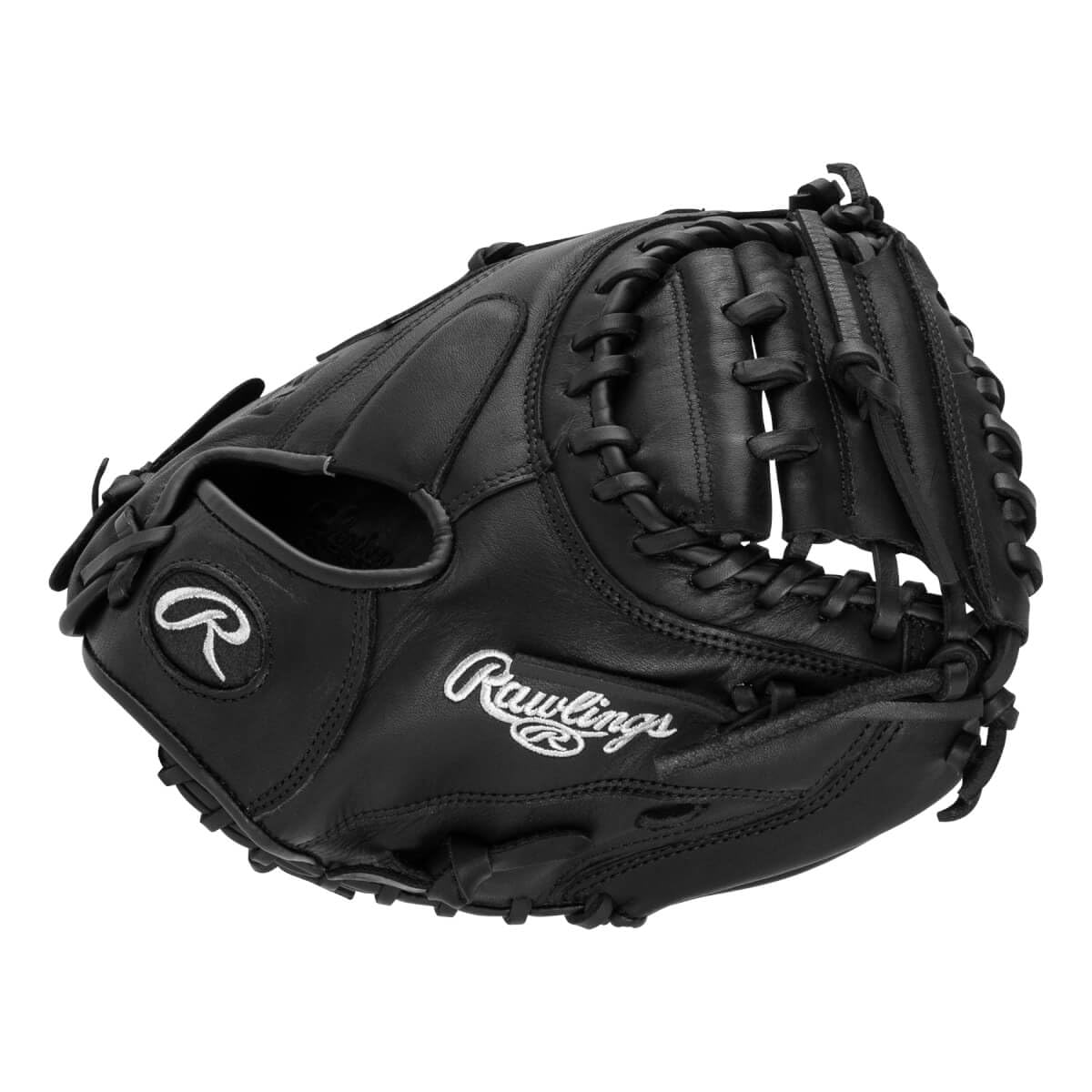 Rawlings Gamer Contour Series Utility Baseballhandschuh | Jugend | Reisen | Infield | Outfield | First Base | Schwarz | Rechtshänderwerfer | Linkshänderwerfer