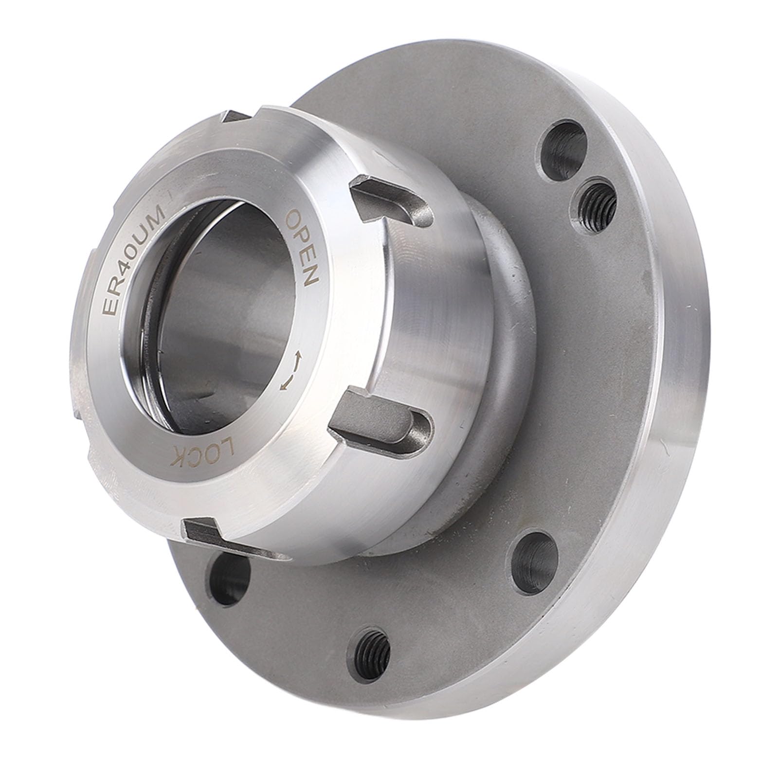 Generic ER40 Uchwyt Tulejowy ze Stali Węglowej o średnicy 100 Mm do Tokarki Frezarka CNC Wydajność Przetwarzania