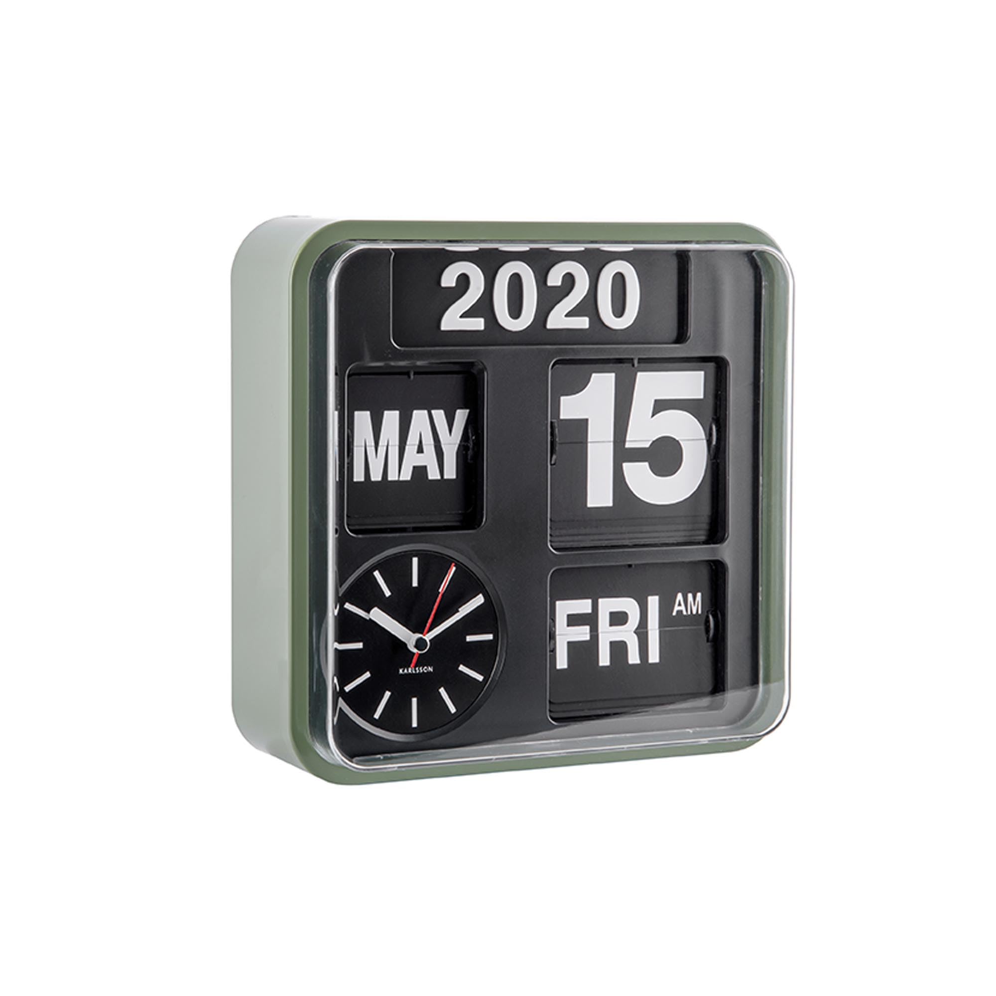 Karlsson Mini Flip Plastic Clock 24.5 cm