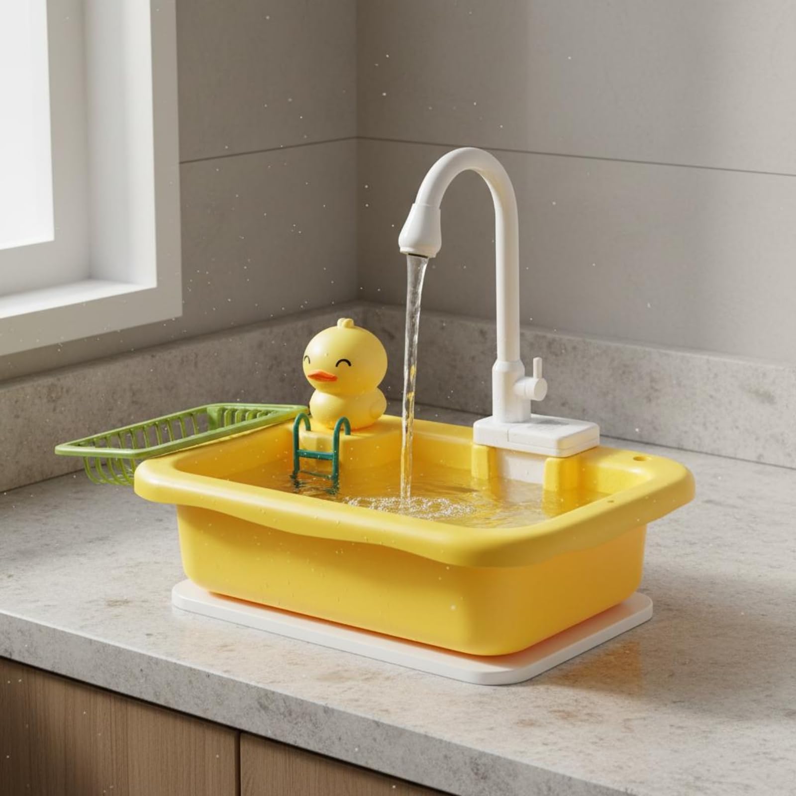Vogel-Duschbox ungiftiges Material Papageienwanne platzsparend Pumpenbadewanne