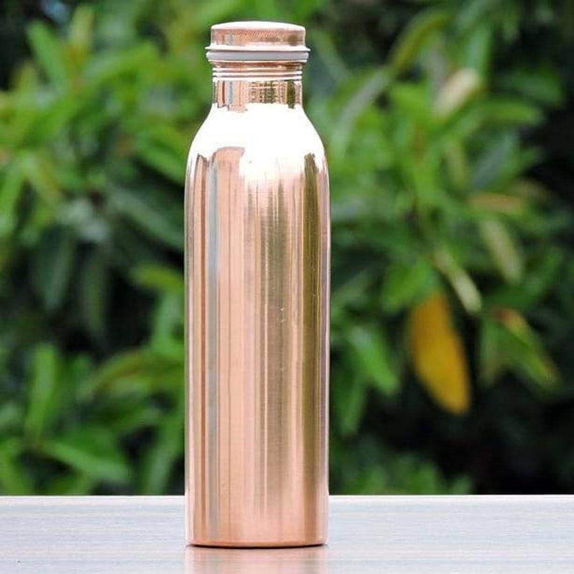 Copper Water Bottle, Copper Bottles for Water 1 Liter,100 Pure Copper
