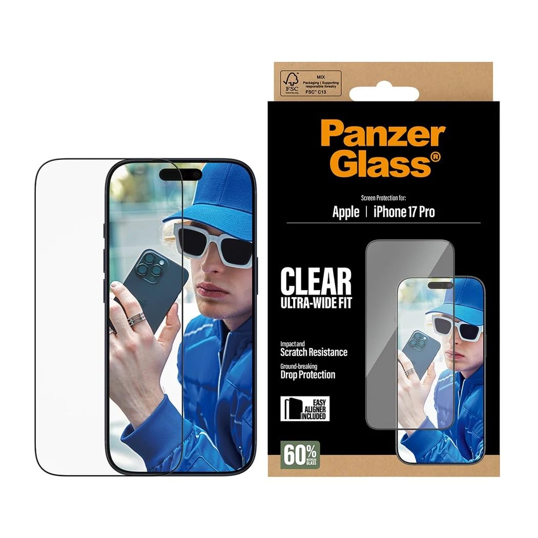 PanzerGlass Screen Protector iPhone 17 Pro