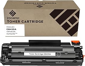 Sostituzione per HP CB435A 35A Cartucce Toner per Stampante HP Laserjet P1005 P1006 P1007 P1008 P1009 (1x Nero)