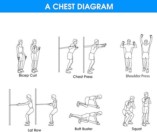 Miniatura 2 de Cuerda de tracción ranurada, bandas de resistencia para fitness, antirotura, cinturón elástico para interiores, yoga, entrenamiento de potencia,