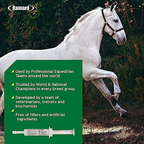 Ramard Total Respiratory & Endurance Syringe For Horses, Equine Vitamin & Supplements & Blood Fluids Muscle Replenishment For Race Horses #TOP3