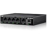 5 Port 2.5Gb Ethernet Switch Unmanaged Network Switch Ethernet Splitter | 5 x 2.5 Gigabit | 1 x 10G SFP+ | Multigig Switch 10-100-1000Mbps | 45G Bandwidth | Fanless Metal Internet Switch