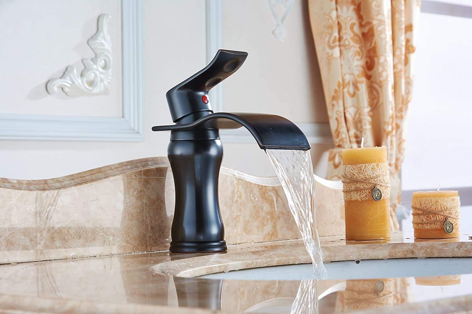 Exсluѕіvе Sресіаl Homevacious Waterfall Bathroom Faucet Oil Rubbed Bronze Sink Bath Lavatory Vanity Faucets Single Handle One Hole Extra Large Long Spout Basin Mixer Tap Commercial Lead-Free 60% оƒƒ Dіѕсоunt Homevacious Waterfall Bathroom Faucet Oil Rubbed Bronze Sink Bath Lavatory Vanity Faucets Single Handle One Hole Extra Large Long Spout Basin Mixer Tap Commercial Lead-Free