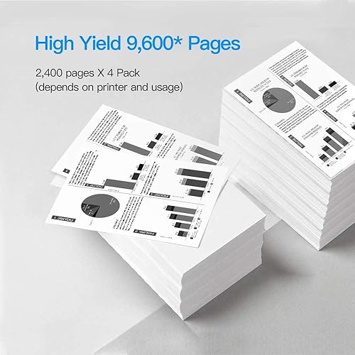 Vista 4 de LxTek Cartucho de tóner de repuesto compatible con Canon 137 CRG137 CRG 137 para usar con ImageClass D570 MF236n MF232w MF216n MF244dw MF242dw