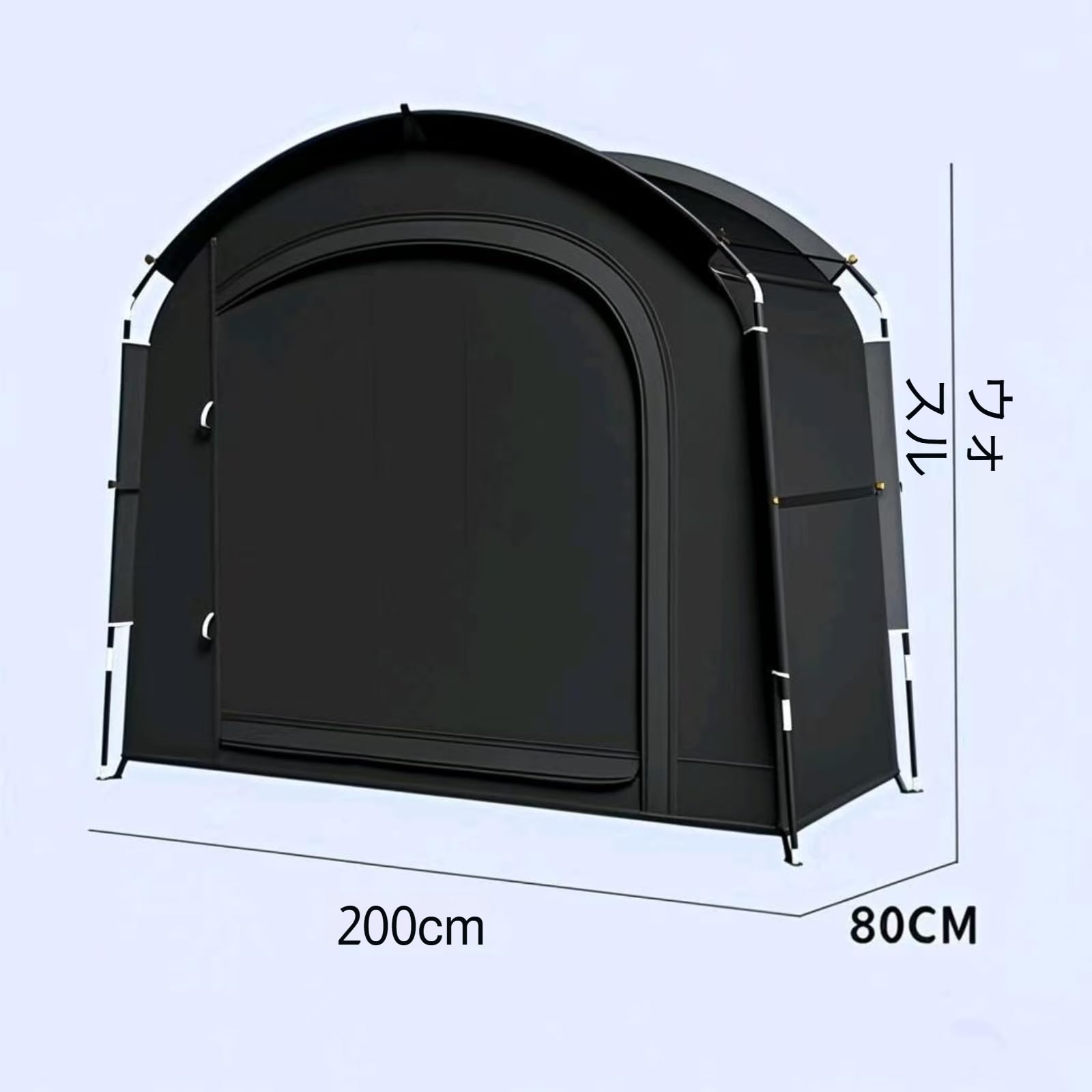 Amazon.co.jp: [Xiaipomu]サイクルハウス 自転車置き場 1-3台用 省