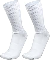PRIOKNIKO Aero Cycling Socks for Men - Anti-Slip Silicone Grip, Breathable Nylon, Sizes 6-11 Running Sports Socks