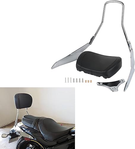 Miniatura 8 de TCT-MOTORPARTS Respaldo de barra Sissybar desmontable para pasajero Suzuki Boulevard M109R Boss 2006-2023 M109R2 2008 2009 Limited 2007-2011