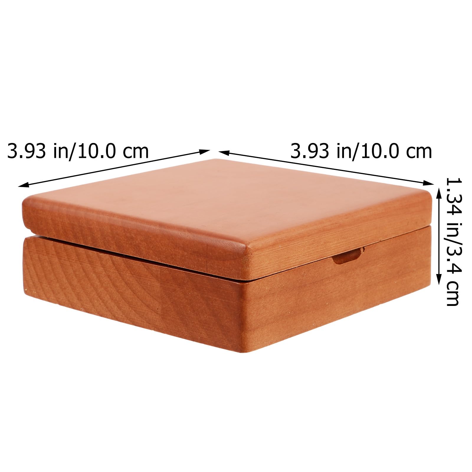 Wooden Seal Storage Box, Portable Stamp Organizer