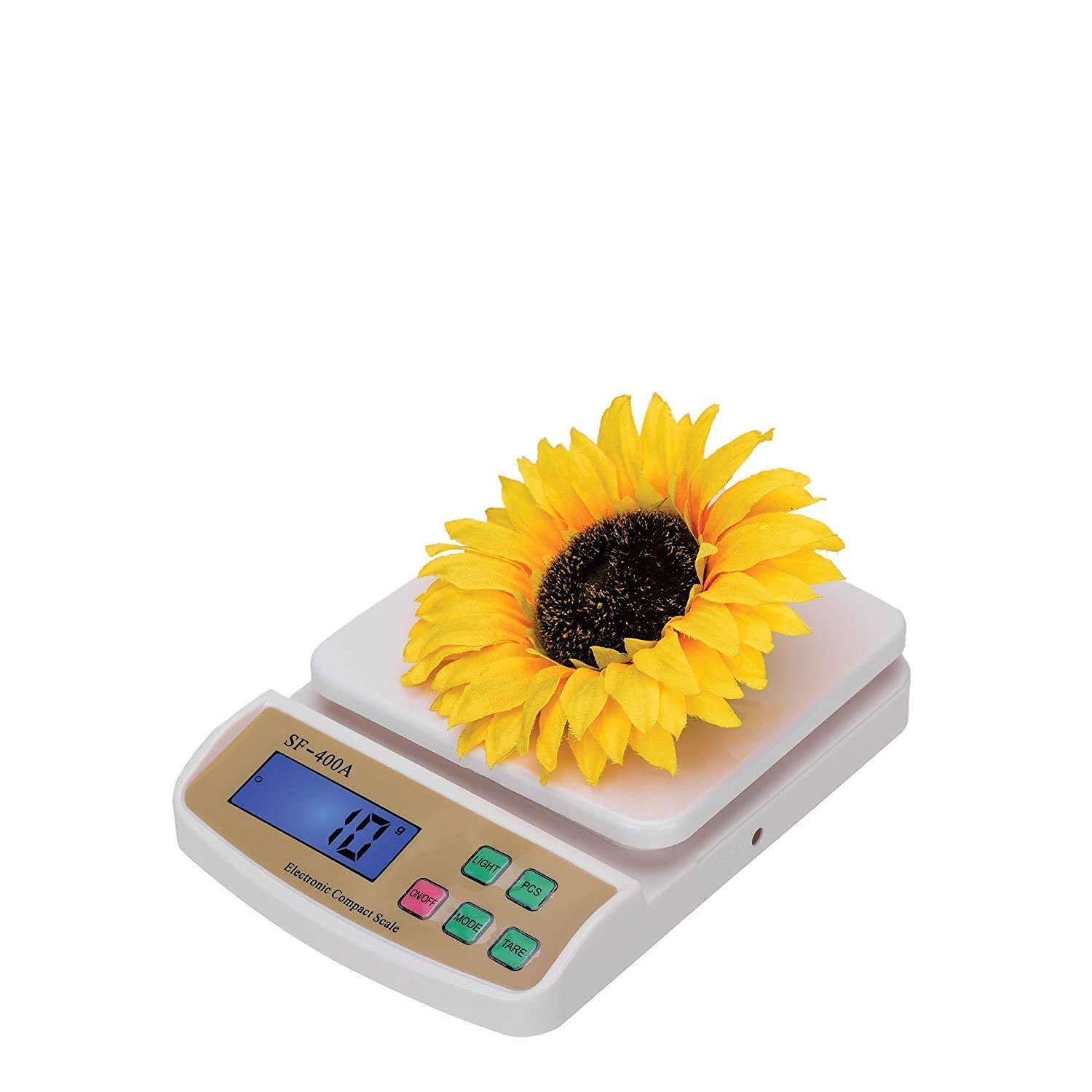 CARDEX Digital Kitchen Weighing Machine Multipurpose Electronic Weight Scale with Backlit LCD Display for Measuring Food, Cake, Vegetable, Fruit (SF- 400- A)-image-28
