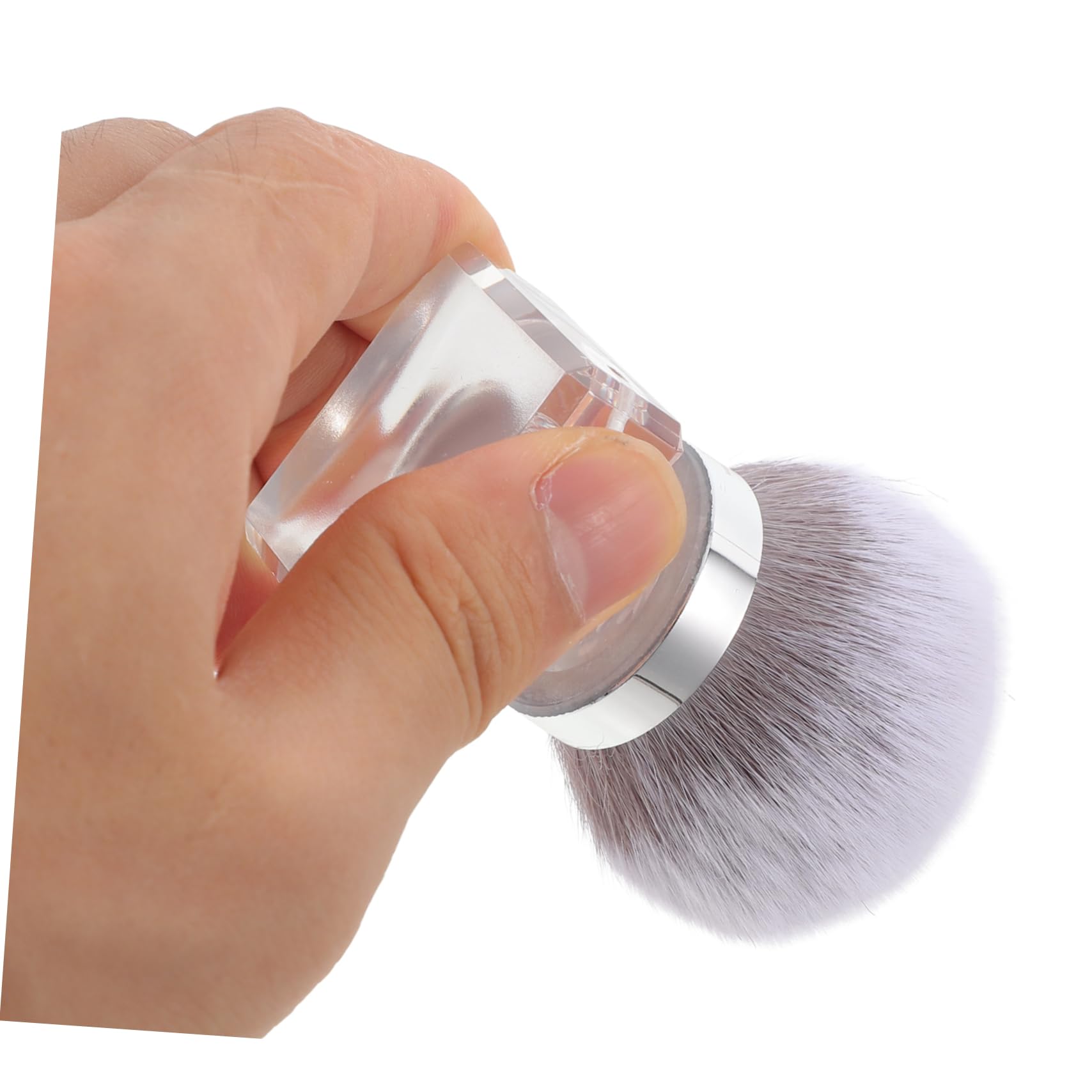 Healvian 5pezzi Pennello Per Unghie Spazzola Per Pulizia Unghie Art Brush Ergonomico Per Manicure e Decorazione Strumento Make up Multiuso Facile Da Usare Design Comodo e Resistente