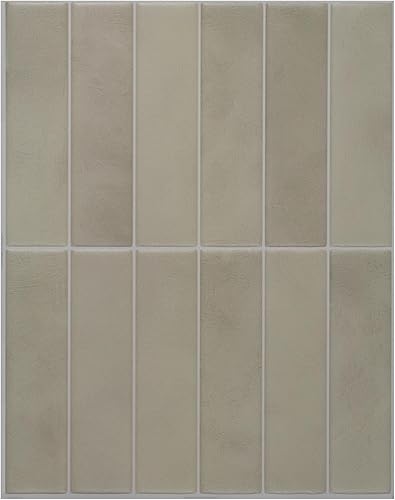 SMART TILES Protector contra salpicaduras para despegar y pegar, 5 hojas de 11.87 x 9 pulgadas, adhesivo 3D para cocina, baño, azulejos de pared disponible en Yaxa Venezuela