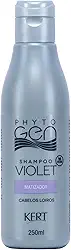 Phytogen, Shampoo tonalizante para cabelos, Violet "Tom Violeta", 250 ml, Cinza