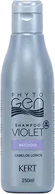 Phytogen, Shampoo tonalizante para cabelos, Violet "Tom Violeta", 250 ml, Cinza