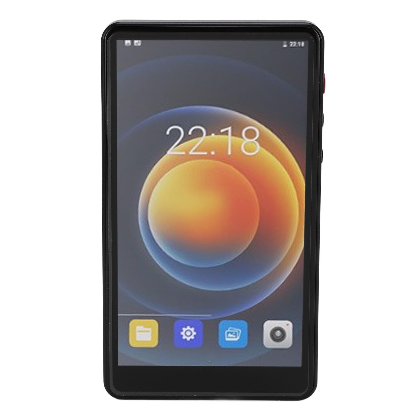 Asixxsix Reproductor MP4 MP3 con Bluetooth, Pantalla Táctil de 5,2 Pulgadas | RAM 2GB+ROM 16GB, 2500mAh, con Estuche Protector y Auriculares con Cable de 3,5 Mm, para Viajes, Gimnasio, Senderismo,