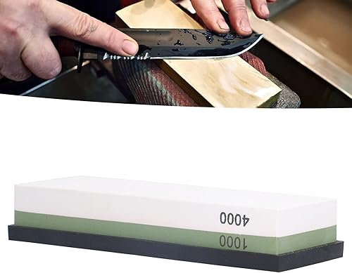 Miniatura 2 de Hilitand El doble echó a un lado que afila la piedra, piedra de los sacapuntas de cuchillo de la malla de los sacapuntas de cuchillo de las piedras
