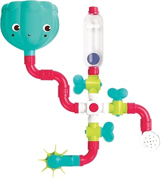 Ludi Circuit d'Eau Modulable avec Moulins et Vannes