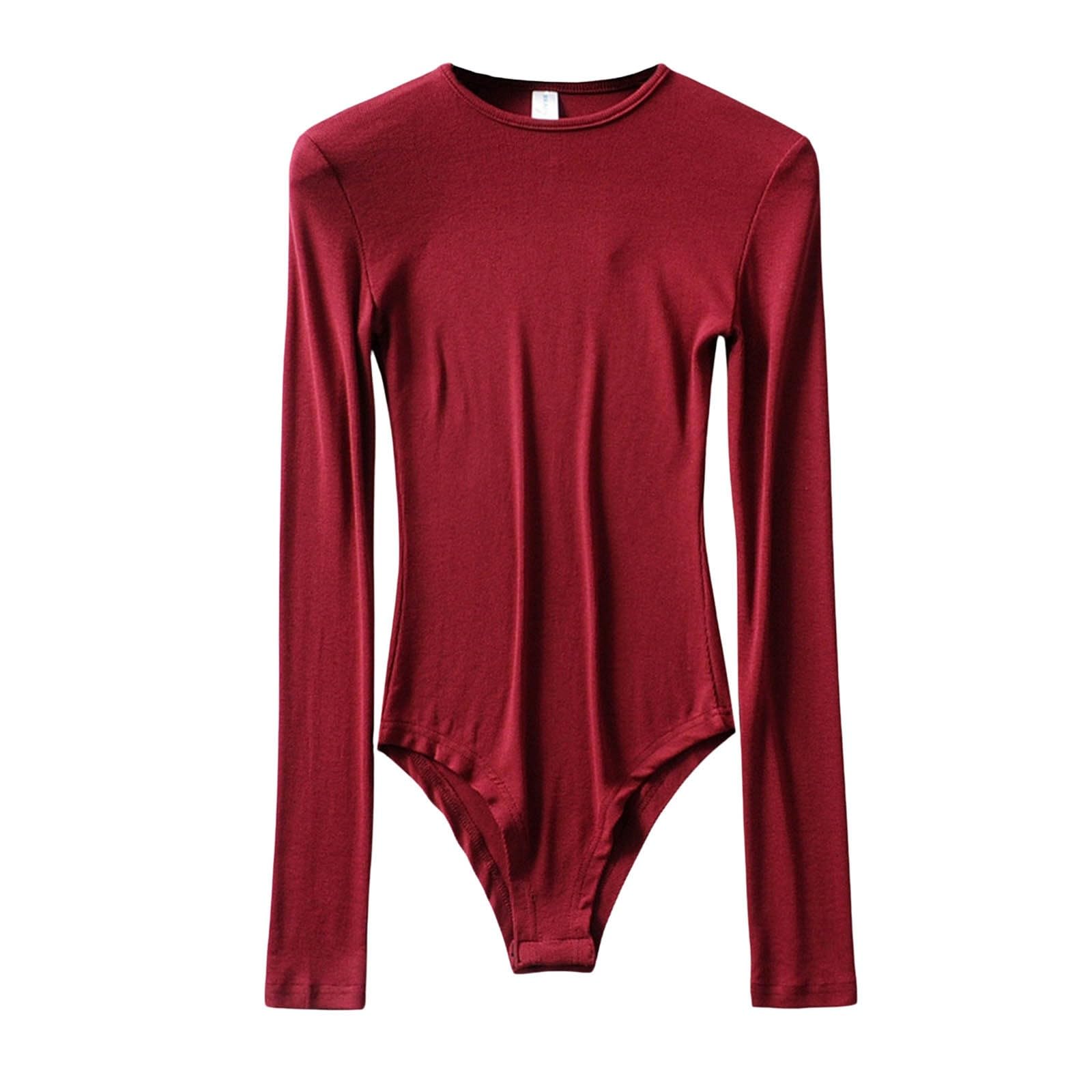 Shapewear Damen Body Shaper Atmungsaktiv Bodysuit Bauchweg Figurformend Miederbody Langarm Weich formend Vielseitig Komfortabel Butt Lifting Slimming