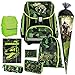 Produktbild Triceratops - Dinosaurier Rex - Spirit PRO Light LED-Leicht-Schulranzen-Set mit BLINKENDEM Schloss 8-teilig mit SCHULTÜTE - REGENSICHERHEITSHÜLLE GRATIS dazu