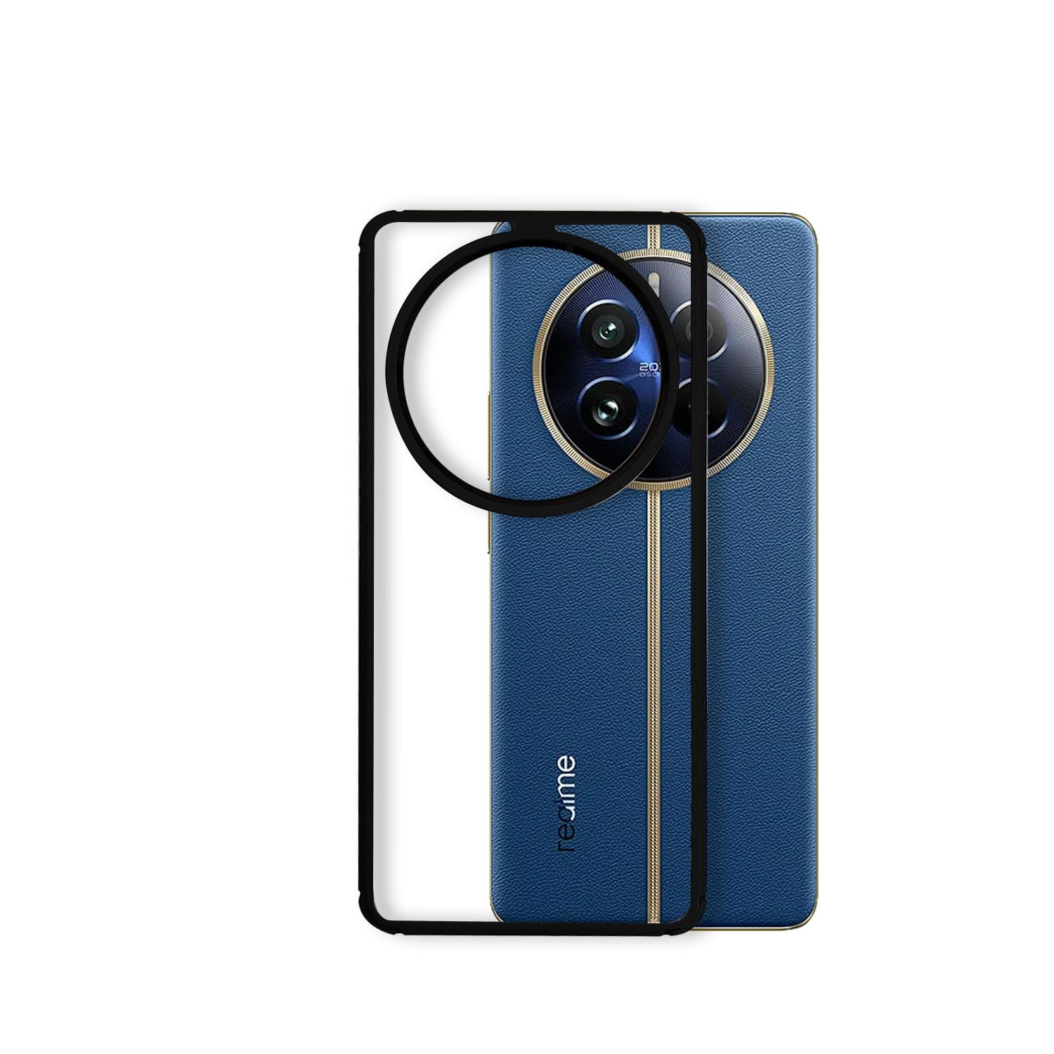 AIBEX® Crystal Clear Back Case Compatible with Realme 12 Pro/Realme 12 Pro Plus 5G Back Cover Case | 360 Degree Protection | Shock Proof Design | Transparent Back Cover (PC & TPU, Black Bumper) (B0CX22R3SG) Amazon Price History, Amazon Price Tracker