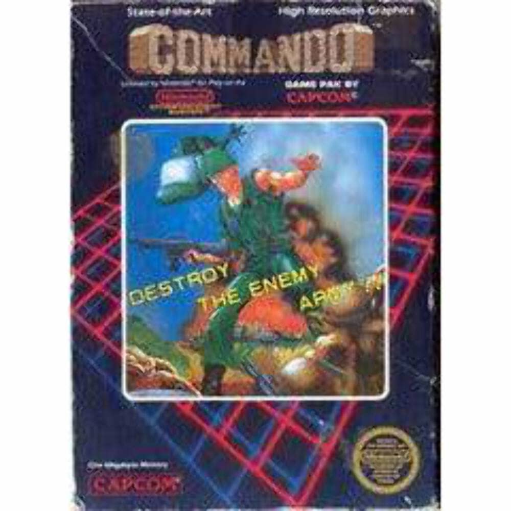 Amazon | 北米版ファミコン Commando NES | ファミリーコンピュータ