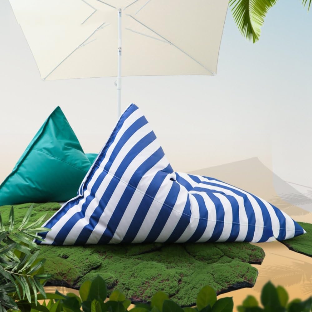 Pouf galleggiante per piscina e esterni, impermeabile, design senza cornice, ideale per giardino, spiaggia e campeggio