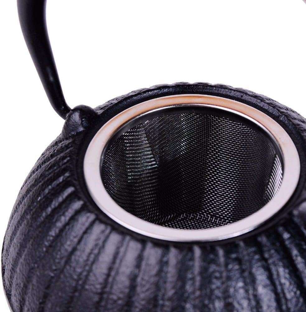 Tetera Japonesa Tetera Hierro Fundido Tetera Japonesa De Hierro Fundido, Tetera, Tetera De 550ML, Teteras Para Cocina Casera Hervidor de Hierro Fundido Tetera de Hierro