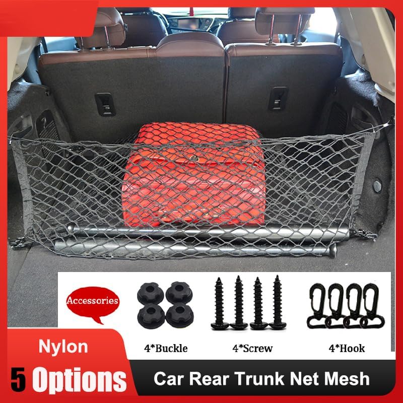 Red de Carga para Maletero de Coche, para Ford Ranger Raptor 2013-2022 2023, Red elástica para Equipaje de Maletero, Accesorios de Malla, Doble Capa 110 x 40