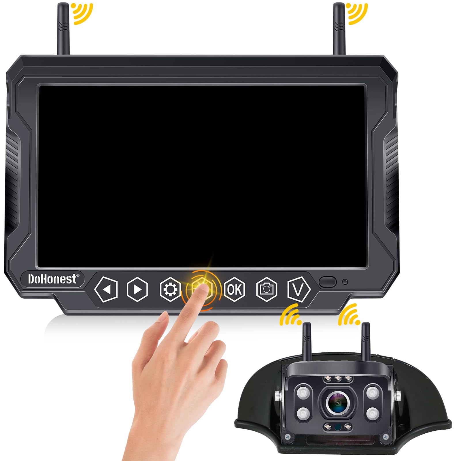 Buy DoHonest RV Backup Camera Wireless Easy Install Plug&Play for