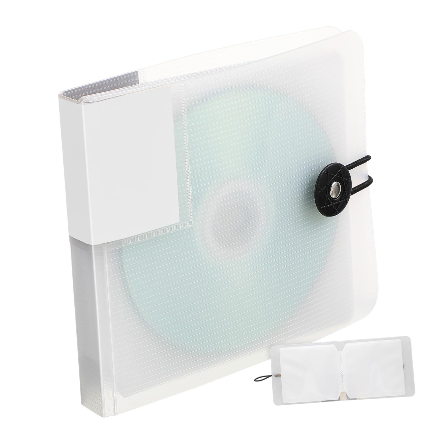 Cabilock 12 Capacity CD Storage Bag Lightweight Dvd Organizer Case Disc Holder for Travel and Home Use Protective CD Wallet with Tear Resistant Design